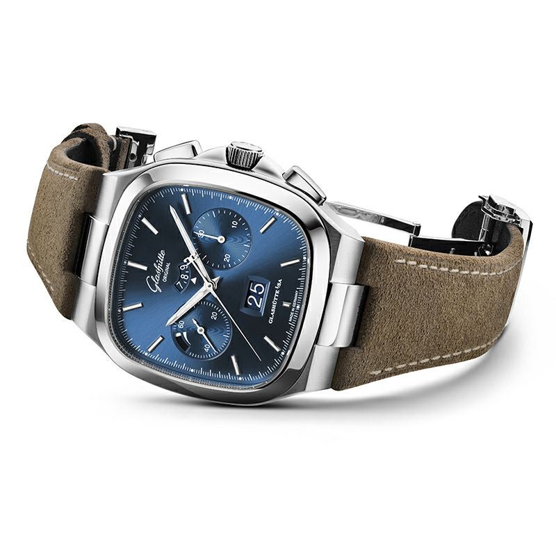 GLASHUTTE ORIGINAL Seventies Chronograph Panorama Date グラスヒュッテ・オリジナル セブンティーズ・クロノグラフ・パノラマデイト 1-37-02-08-02-62