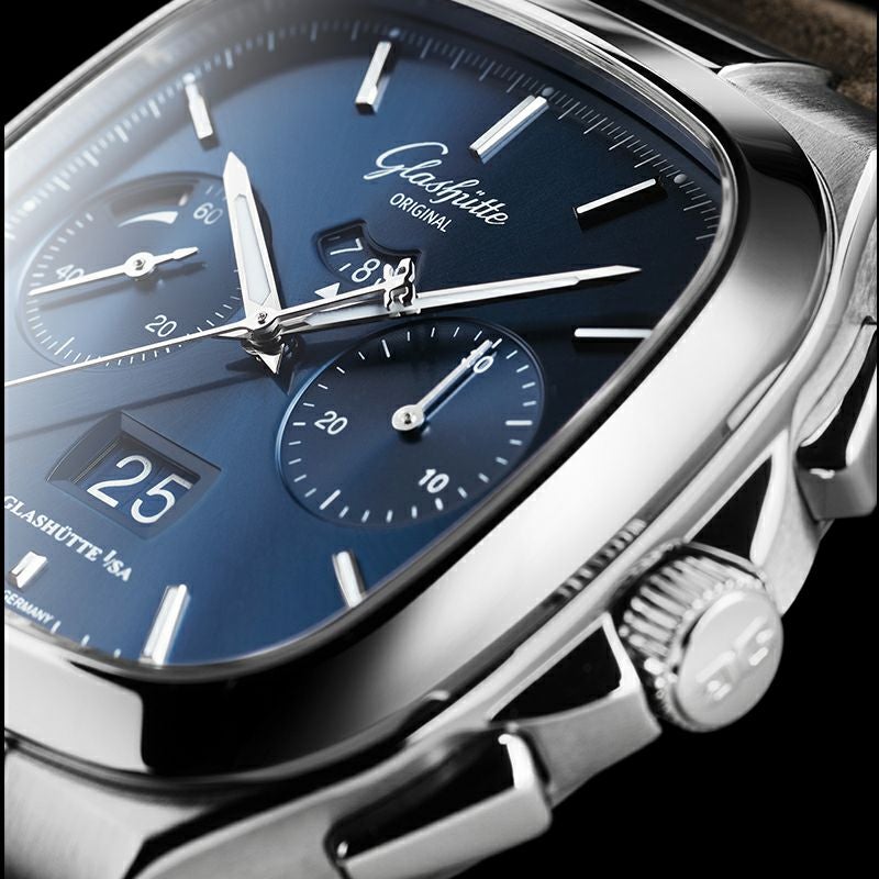 GLASHUTTE ORIGINAL Seventies Chronograph Panorama Date グラス