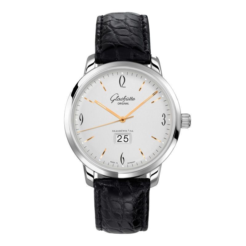 GLASHUTTE ORIGINAL Sixties Panorama Date グラスヒュッテ・オリジナル シックスティーズ・パノラマデイト 2-39-47-01-02-04