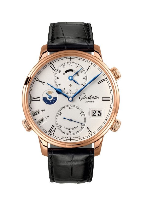 GLASHUTTE ORIGINAL Senator Cosmopolite グラスヒュッテ・オリジナル セネタ・コスモポリト 1-89-02-01-05-61