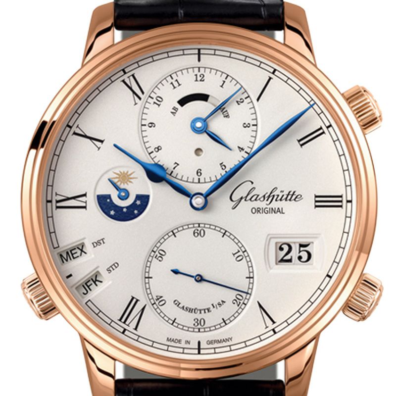 GLASHUTTE ORIGINAL Senator Cosmopolite グラスヒュッテ・オリジナル セネタ・コスモポリト 1-89-02-01-05-61