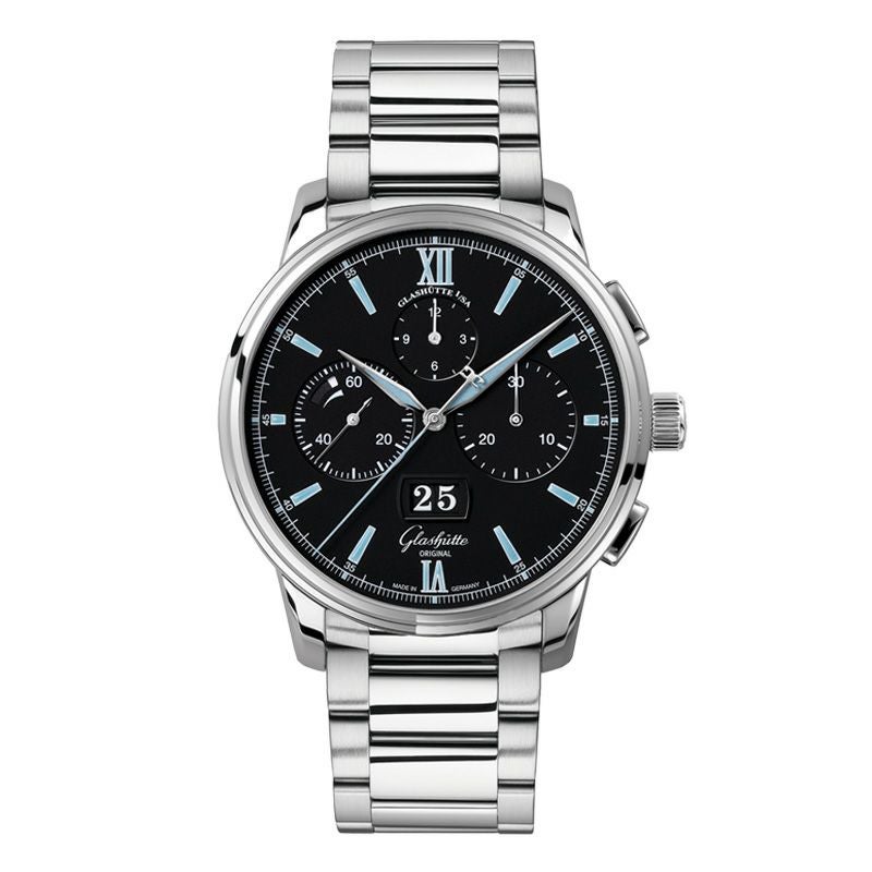 GLASHUTTE ORIGINAL Senator Chronograph Panorama Date グラス