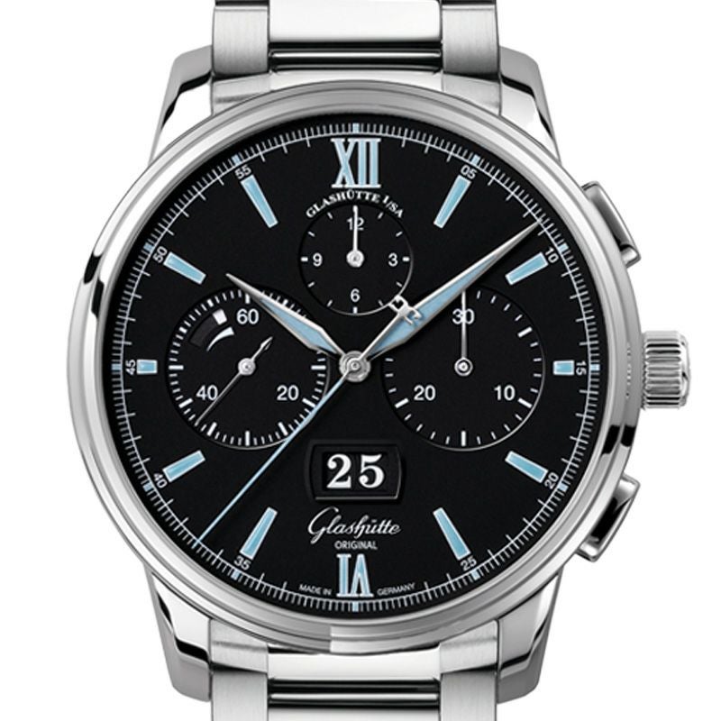 GLASHUTTE ORIGINAL Senator Chronograph Panorama Date グラス