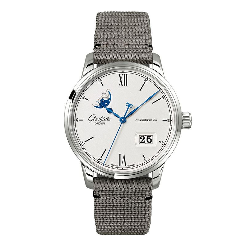 GLASHUTTE ORIGINAL Senator Excellence Panorama Date Moon Phase グラスヒュッテ・オリジナル セネタ・エクセレンス・パノラマデイト・ムーンフェイズ 1-36-04-01-02-66