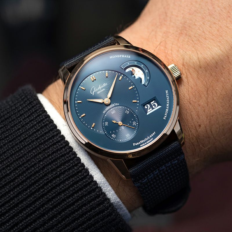 GLASHUTTE ORIGINAL PanoMaticLunar グラスヒュッテ・オリジナル パノ
