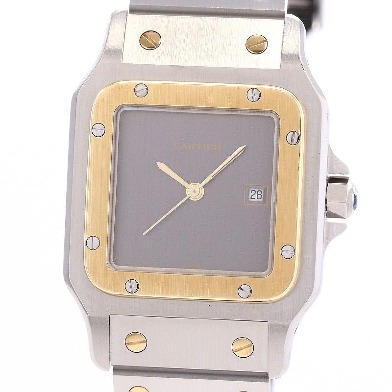 中古】CARTIER SANTOS CARREE LARGE MODEL / SANTOS GALBEE カルティエ
