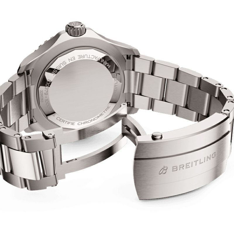 希少モデル★正規品本物★ブライトリングBREITLING★Superocean ChronographスーパーオーシャンM2000★ブルーダイヤル★46mm★付属品完備 BREITLING SUPEROCEAN AUTOMATIC 42 ブライトリング スーパー
