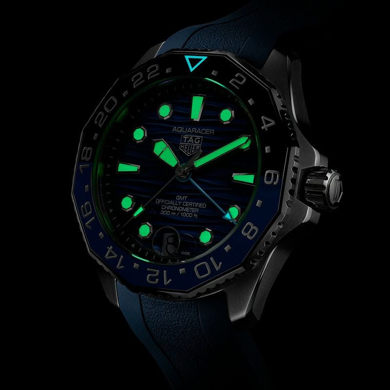 TAG HEUER AQUARACER PROFESSIONAL 300 GMT タグ・ホイヤー アクアレーサー プロフェッショナル300 GMT WBP5114.FT6259