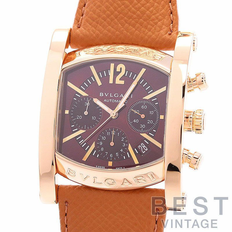 中古】BVLGARI ASSIOMA CHRONOGRAPH ブルガリ アショーマ クロノグラフ