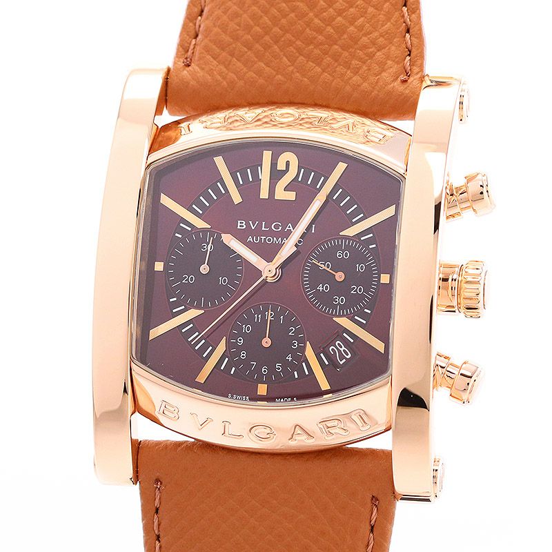 【中古】BVLGARI ASSIOMA CHRONOGRAPH ブルガリ アショーマ クロノグラフ AAP48GCH