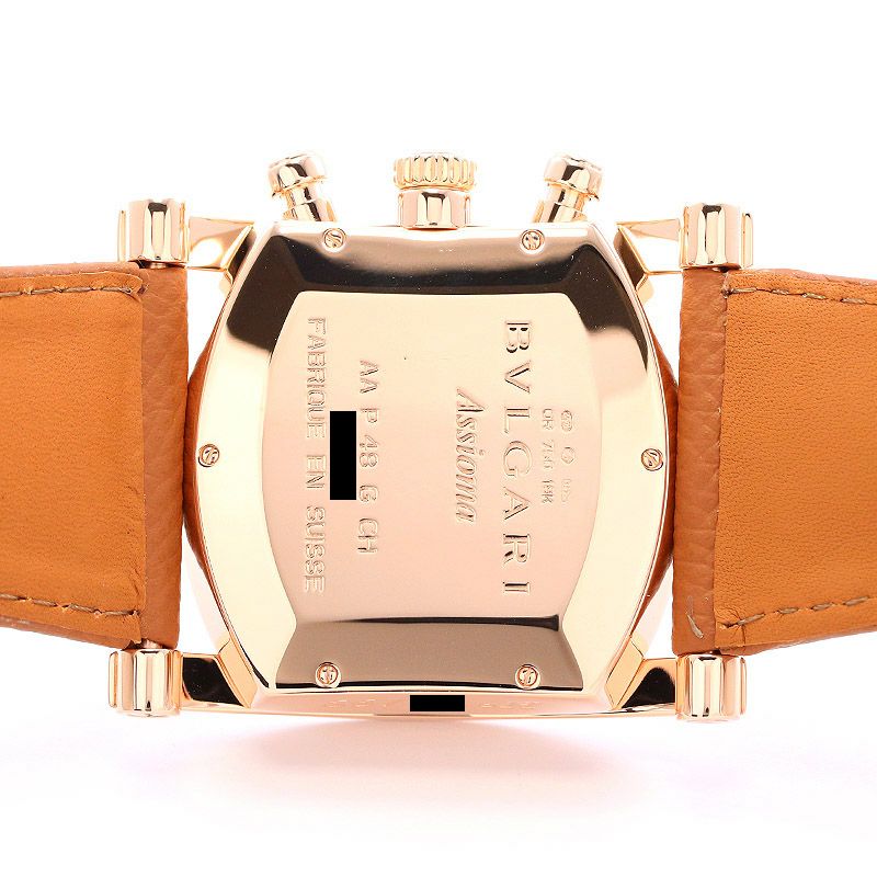 【中古】BVLGARI ASSIOMA CHRONOGRAPH ブルガリ アショーマ クロノグラフ AAP48GCH