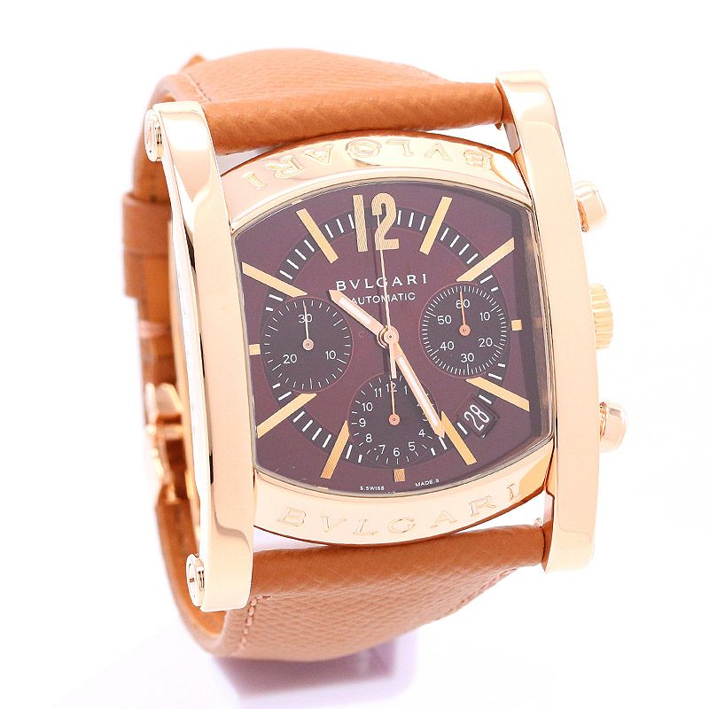 【中古】BVLGARI ASSIOMA CHRONOGRAPH ブルガリ アショーマ クロノグラフ AAP48GCH