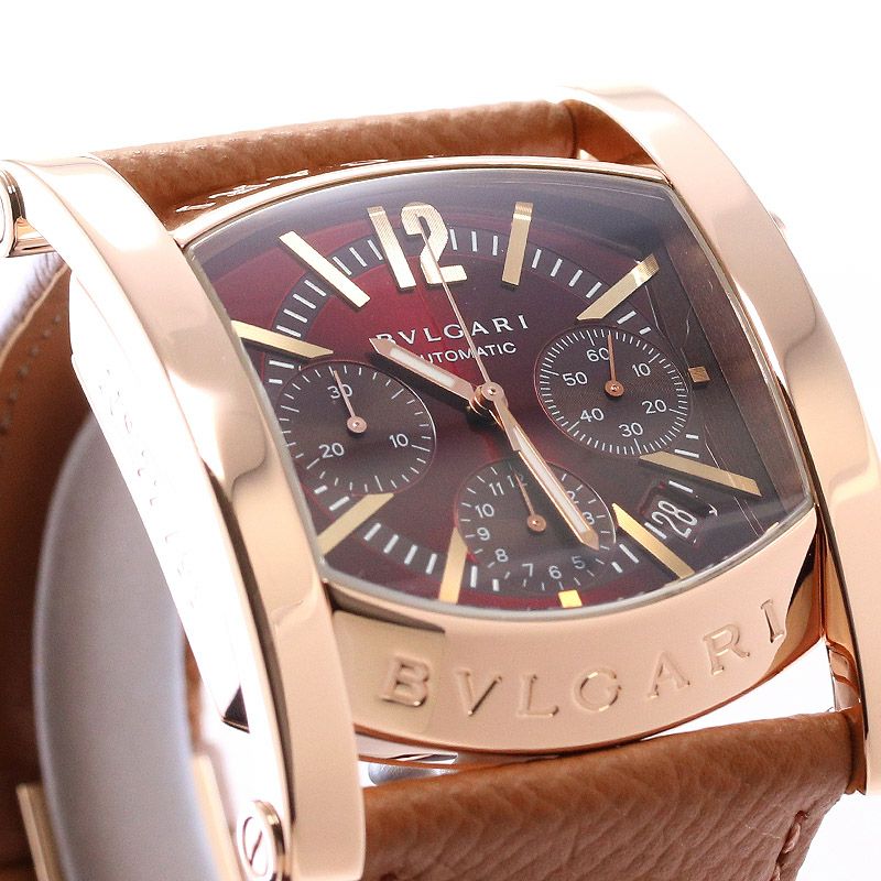 【中古】BVLGARI ASSIOMA CHRONOGRAPH ブルガリ アショーマ クロノグラフ AAP48GCH