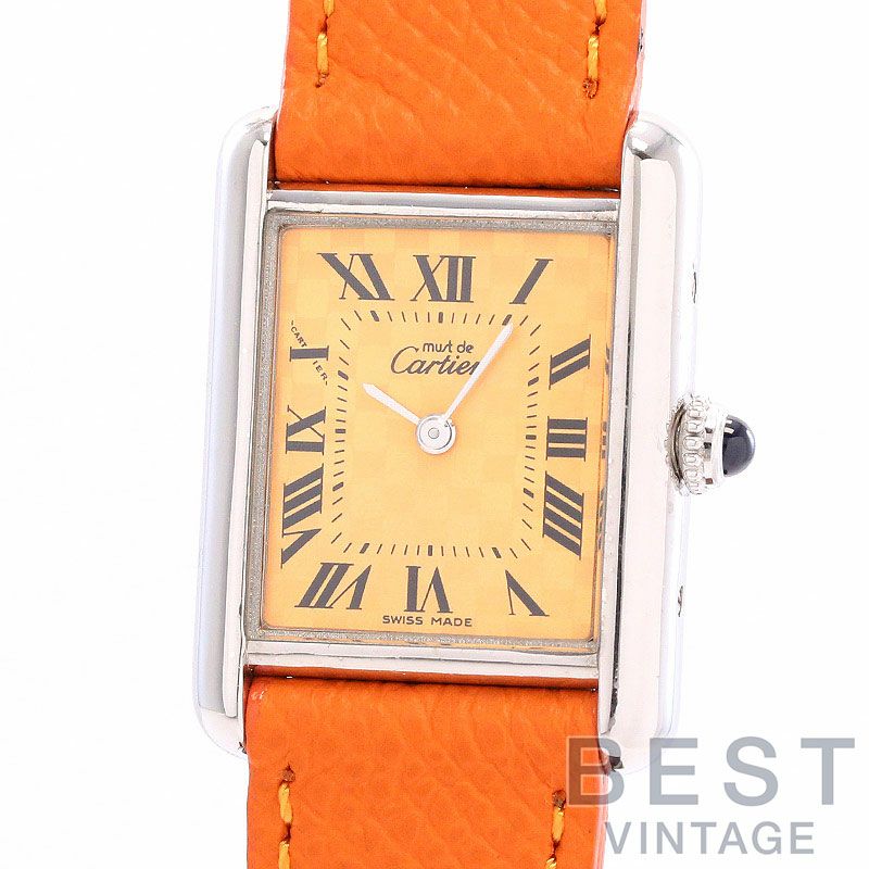 【中古】CARTIER MUST TANK SMALL MODEL 2003 CHRISTMAS LIMITED EDITION カルティエ マストタンク SM 2003年クリスマス限定 W1017654