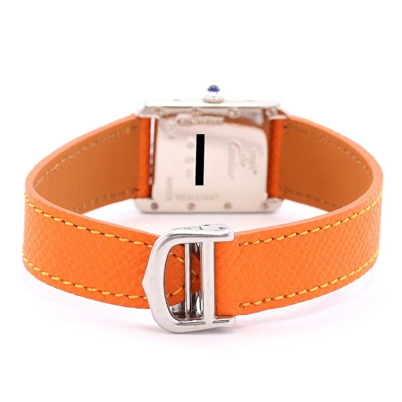 【中古】CARTIER MUST TANK SMALL MODEL 2003 CHRISTMAS LIMITED EDITION カルティエ マストタンク SM 2003年クリスマス限定 W1017654