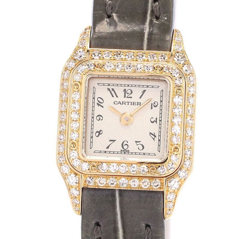 中古】CARTIER PANTHER MINI WATCH カルティエ パンテール ミニ