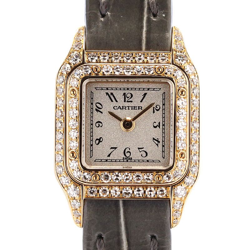 旧型ミニパンテールwg コマ 中古】CARTIER PANTHER MINI WATCH カルティエ パンテール ミニ