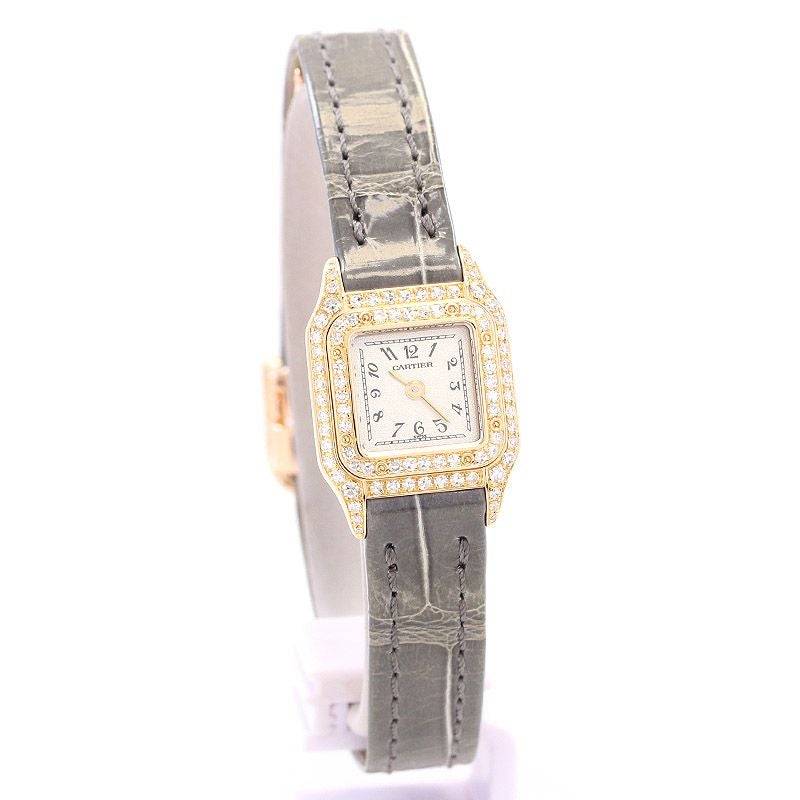 旧型ミニパンテールwg コマ 中古】CARTIER PANTHER MINI WATCH カルティエ パンテール ミニ