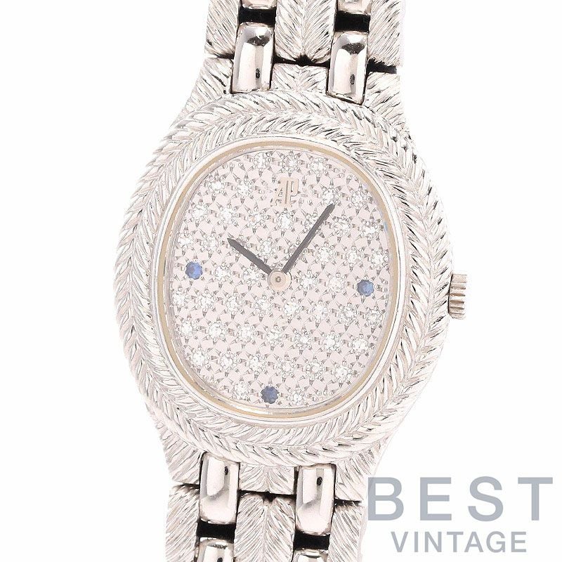【中古】AUDEMARS PIGUET VINTAGE OVAL SHAPE WATCH PAVE DIAMONDS オーデマ・ピゲ ヴィンテージ オーバルシェイプウォッチ パヴェ ダイヤモンド 66457BC