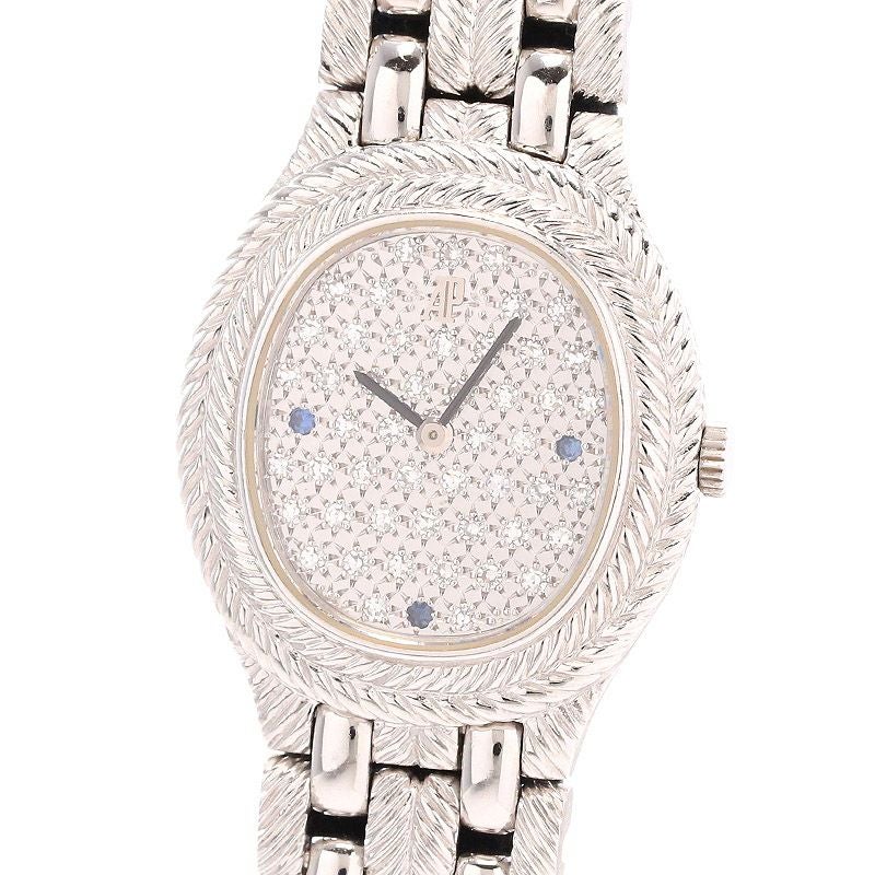 【中古】AUDEMARS PIGUET VINTAGE OVAL SHAPE WATCH PAVE DIAMONDS オーデマ・ピゲ ヴィンテージ オーバルシェイプウォッチ パヴェ ダイヤモンド 66457BC