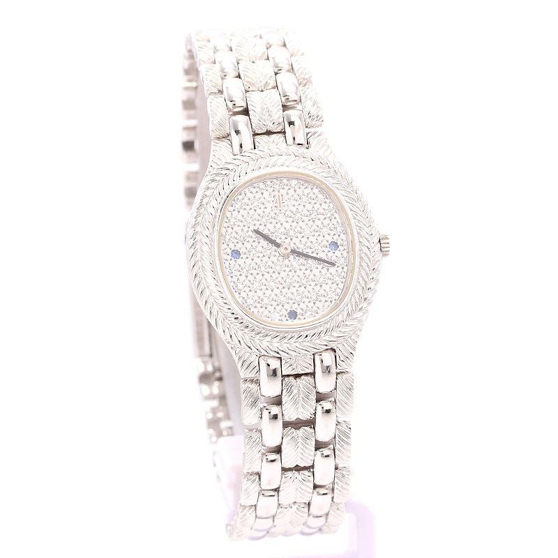 【中古】AUDEMARS PIGUET VINTAGE OVAL SHAPE WATCH PAVE DIAMONDS オーデマ・ピゲ ヴィンテージ オーバルシェイプウォッチ パヴェ ダイヤモンド 66457BC