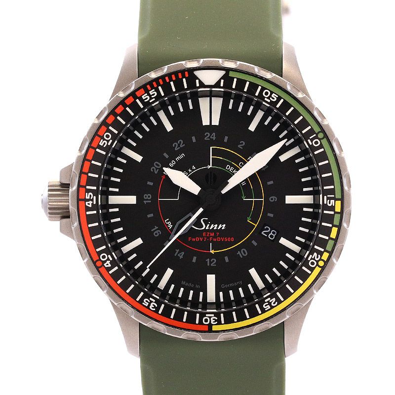 中古】SINN INSTRUMENT WATCHES MODEL 857 EZM-7 R ジン インストゥル