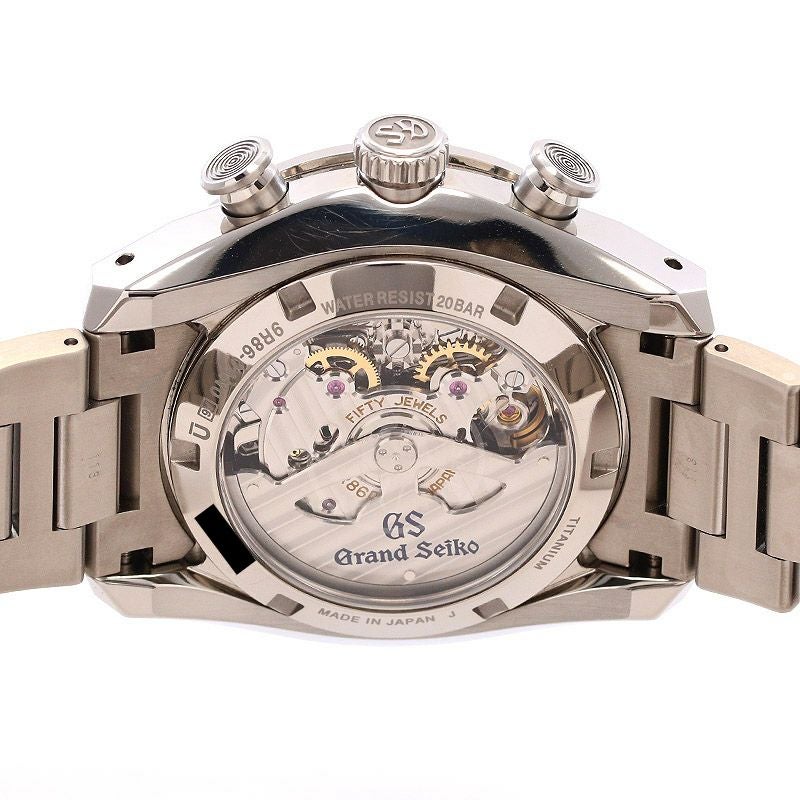 中古】GRAND SEIKO SPORT COLLECTION SPRING DRIVE GMT CHRONOGRAPH