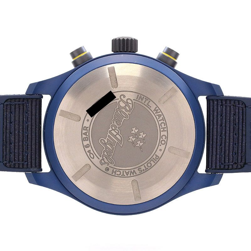 中古】IWC PILOT'S WATCH CHRONOGRAPH EDITION BLUE ANGELS アイ