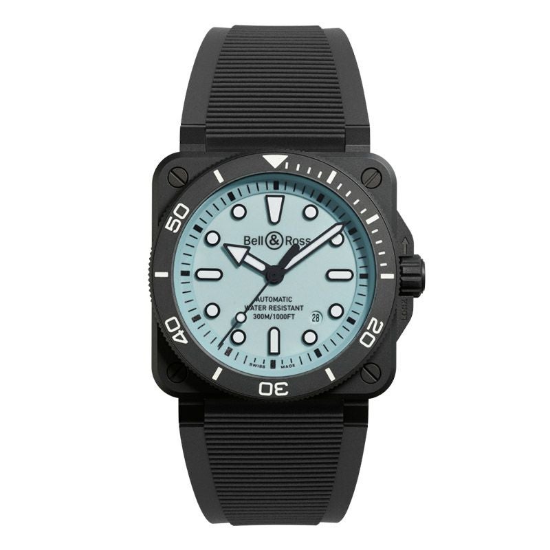 Bell ＆ Ross BR 03 DIVER FULL LUM CERAMIC ベル＆ロス BR 03 ダイバー フルラム セラミック BR03A-D-LM-CE/SRB
