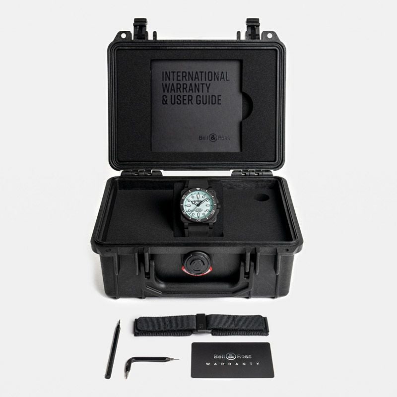 Bell ＆ Ross BR 03 DIVER FULL LUM CERAMIC ベル＆ロス BR 03 ダイバー フルラム セラミック BR03A-D-LM-CE/SRB