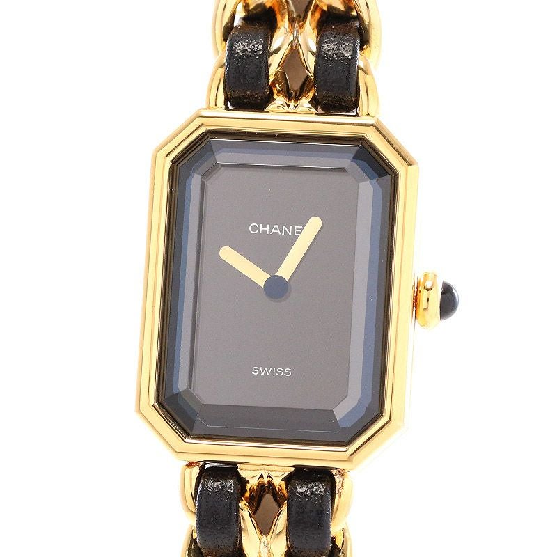 シャネル CHANEL プルミエール S 腕時計 エレガント ブレスレット GP  中古 中古】CHANEL PREMIERE SMALL SIZE BRACELET シャネル プルミエール S