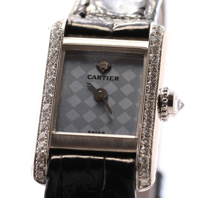 【限界値下げ祭40-OF】    カルティエ ミニタンク 腕時計 時計 K18 1361 レディース 中古 楽天市場】【限界値下げ祭40-OF】 カルティエ ミニタンク 腕時計 時計