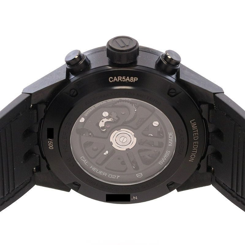 中古】TAG HEUER CARRERA CALIBRE HEUER 02T TOURBILLON PHANTOM タグ