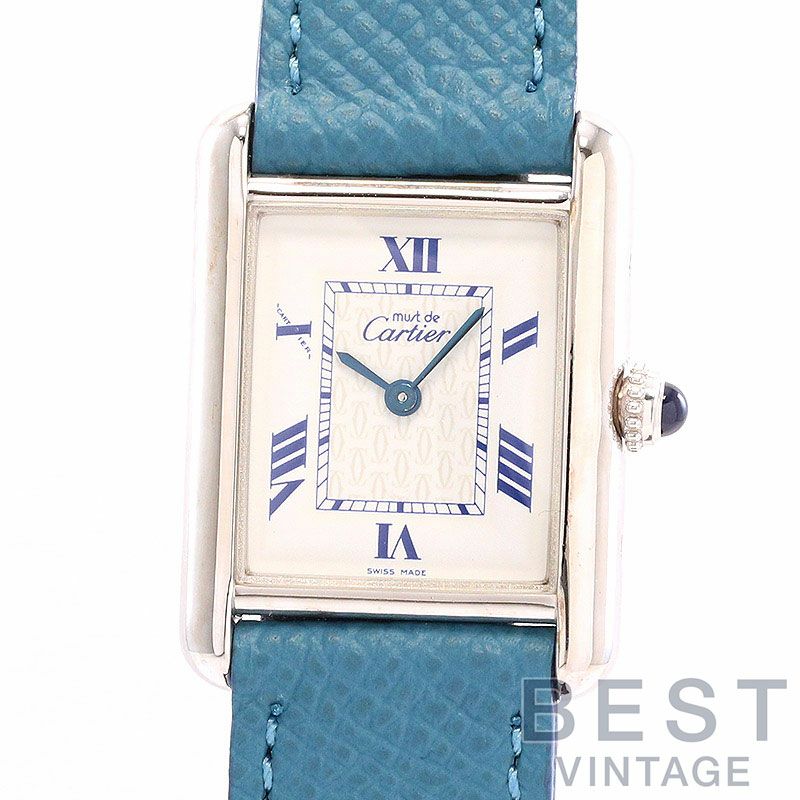 【中古】CARTIER MUST TANK SMALL MODEL カルティエ マストタンク SM W1014054