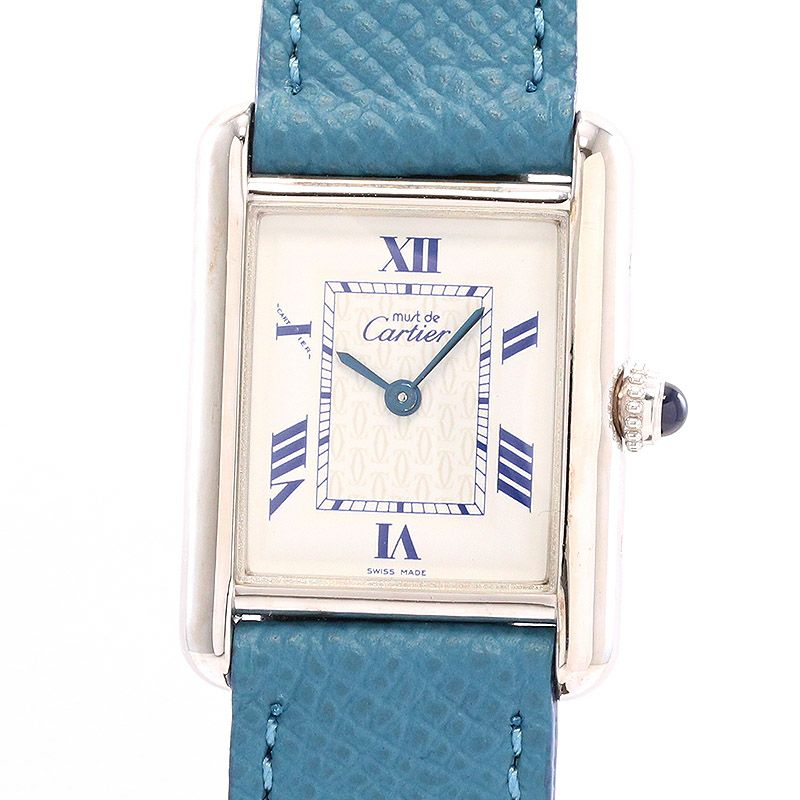 【中古】CARTIER MUST TANK SMALL MODEL カルティエ マストタンク SM W1014054