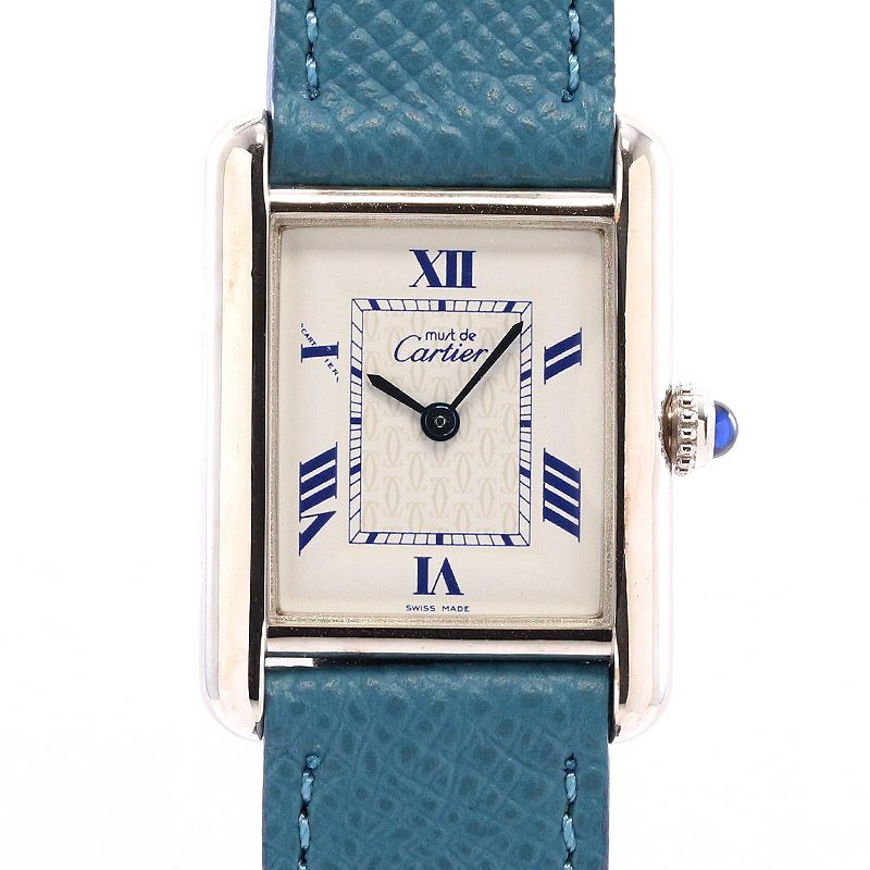 【中古】CARTIER MUST TANK SMALL MODEL カルティエ マストタンク SM W1014054