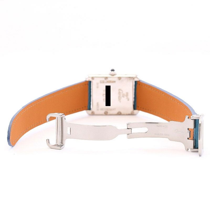 【中古】CARTIER MUST TANK SMALL MODEL カルティエ マストタンク SM W1014054