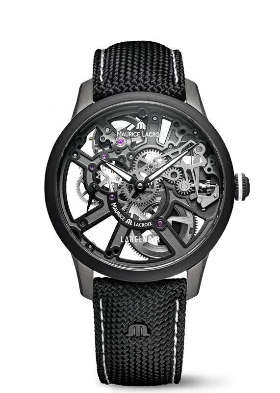 MAURICE LACROIX MASTERPIECE SKELETON LABELNOIR モーリス・ラクロア マスターピース スケルトン ラベルノワール MP7228-DLB04-090-2