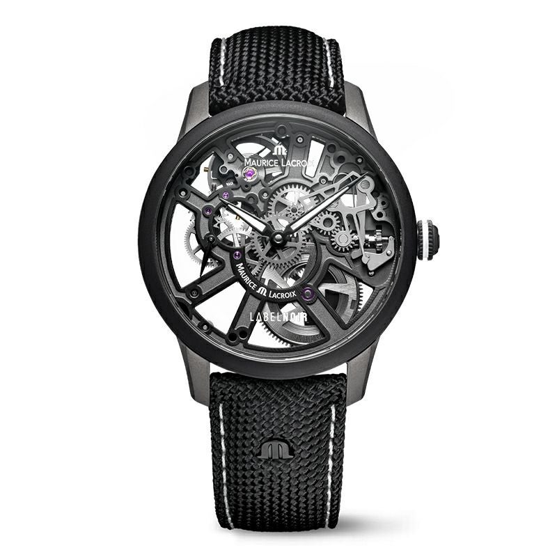 MAURICE LACROIX MASTERPIECE SKELETON LABELNOIR モーリス・ラクロア マスターピース スケルトン ラベルノワール MP7228-DLB04-090-2