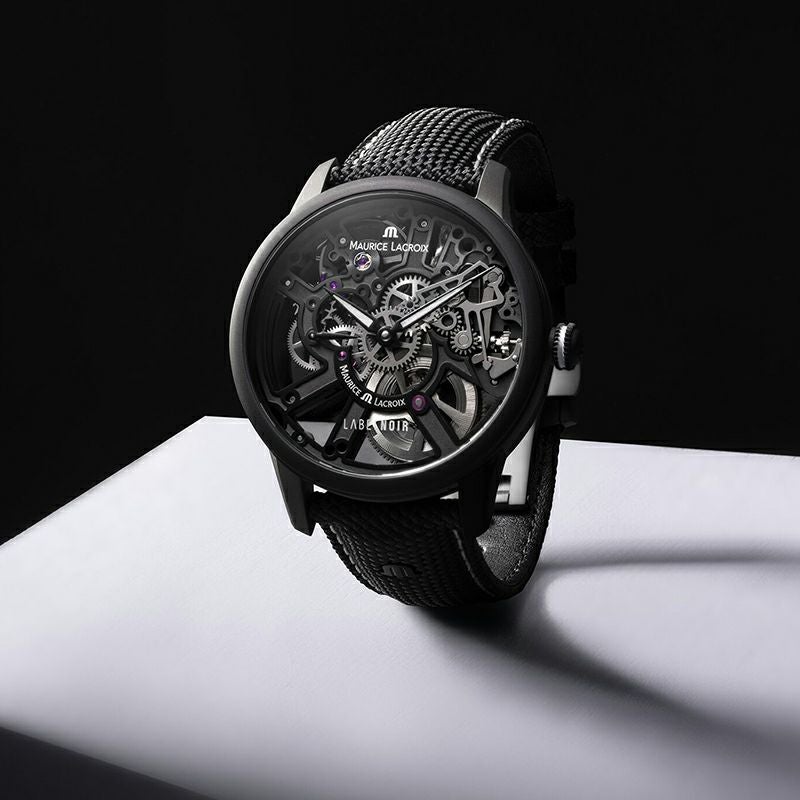 MAURICE LACROIX MASTERPIECE SKELETON LABELNOIR モーリス・ラクロア マスターピース スケルトン ラベルノワール MP7228-DLB04-090-2
