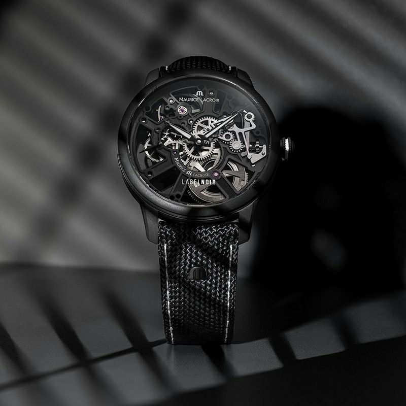 MAURICE LACROIX MASTERPIECE SKELETON LABELNOIR モーリス・ラクロア マスターピース スケルトン ラベルノワール MP7228-DLB04-090-2