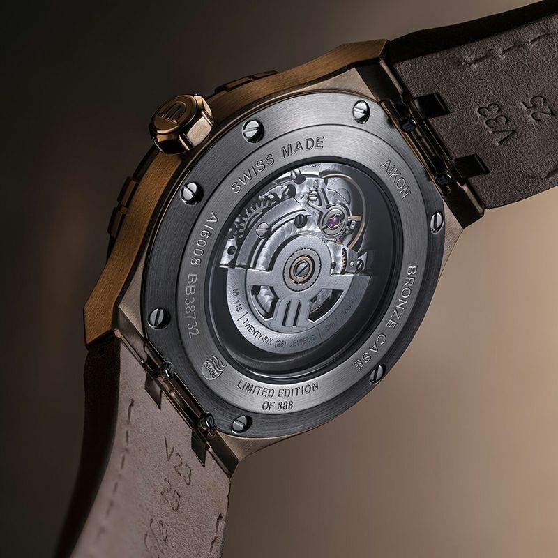 MAURICE LACROIX AIKON AUTOMATIC BRONZE モーリス・ラクロア アイコン オートマティック ブロンズ AI6008-BRZ01-730-3