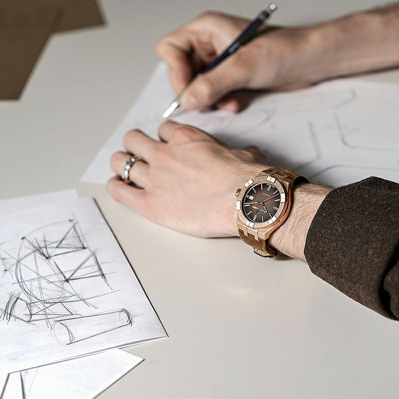 MAURICE LACROIX AIKON AUTOMATIC BRONZE モーリス・ラクロア アイコン オートマティック ブロンズ AI6008-BRZ01-730-3