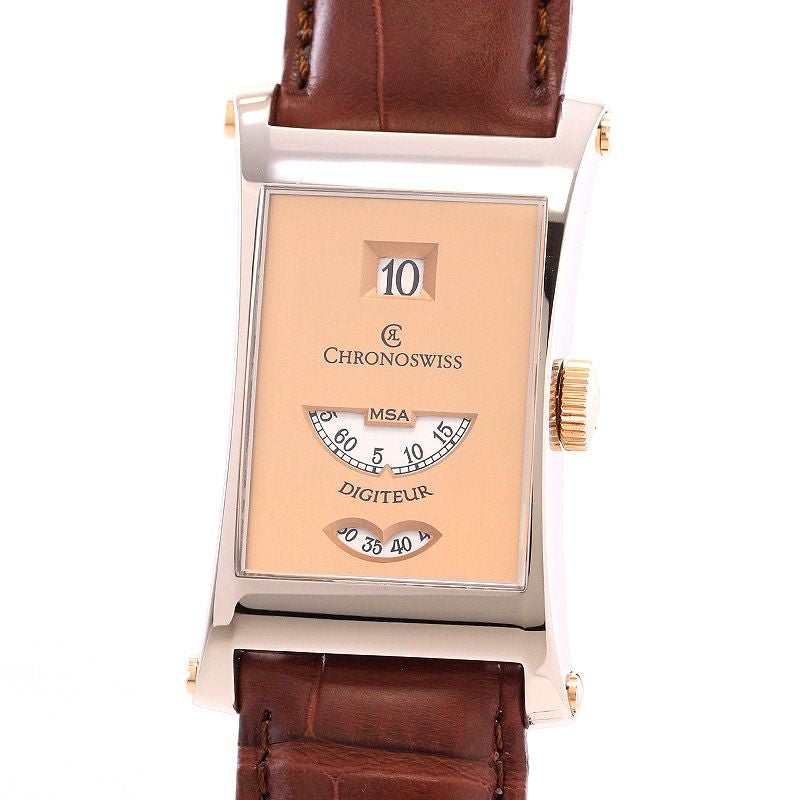 中古】CHRONOSWISS DIGITEUR LIMITED TO 99 クロノスイス デジター 99