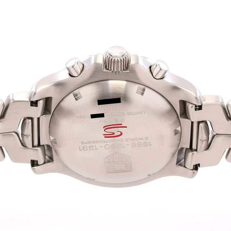 【中古】TAG HEUER LINK CHRONOGRAPH AYRTON SENNA LIMITED タグ・ホイヤー リンク クロノグラフ アイルトン・セナ 世界1991本限定 CT2114.BA0550