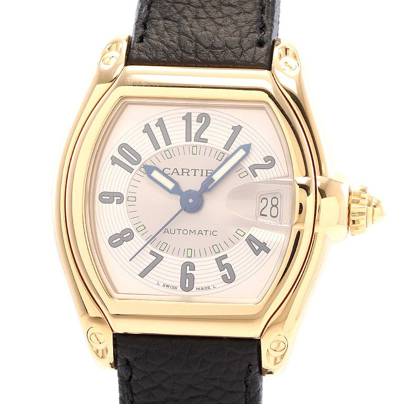 中古】CARTIER ROADSTER DE CARTIER LARGE MODEL カルティエ