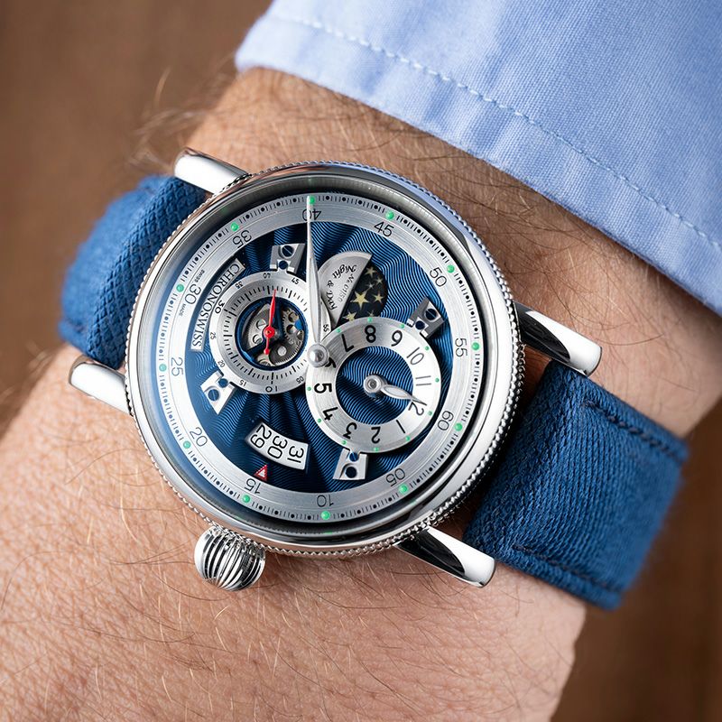 CHRONOSWISS FLYING REGULATOR NIGHT AND DAY MIDNIGHT クロノスイス
