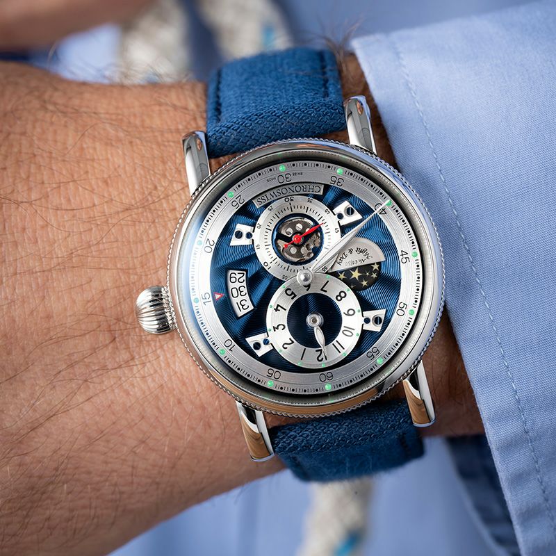 CHRONOSWISS FLYING REGULATOR NIGHT AND DAY MIDNIGHT クロノスイス