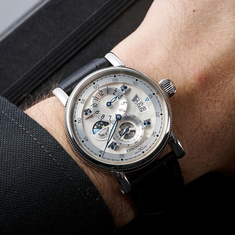 CHRONOSWISS FLYING REGULATOR NIGHT AND DAY WHITEOUT クロノスイス