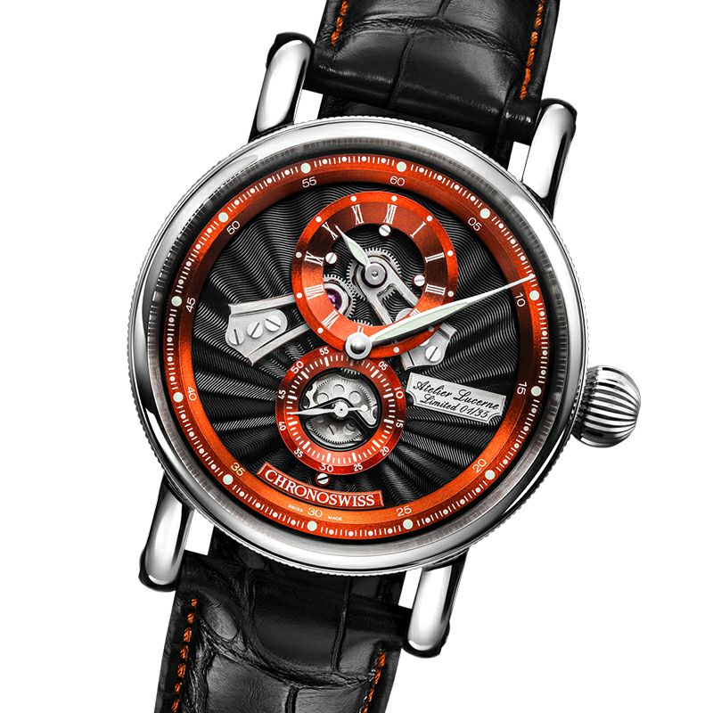 CHRONOSWISS FLYING REGULATOR OPEN GEAR ANNIVERSARY EDITION クロノ